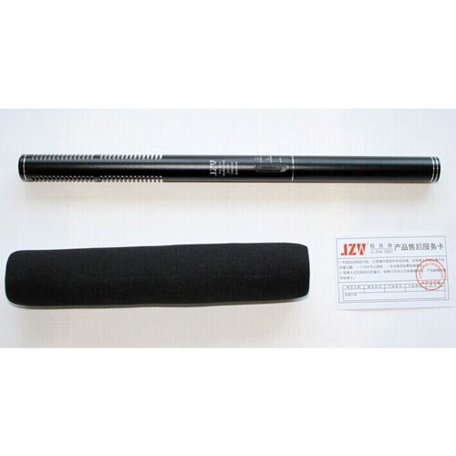 JZW PA-285专业录音采访话筒 影视强指向录音麦克风