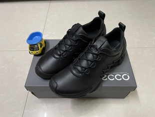 清仓ECCO爱步运动鞋男户外透气减震防水跑步鞋 健步探索802834