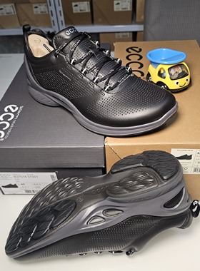 现货Ecco爱步小经典男鞋透气运动休闲鞋户外跑步鞋BIOM健步837514