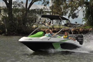 2020新款 6人小快艇游艇摩托艇 国产玻璃钢高速运动型快艇5