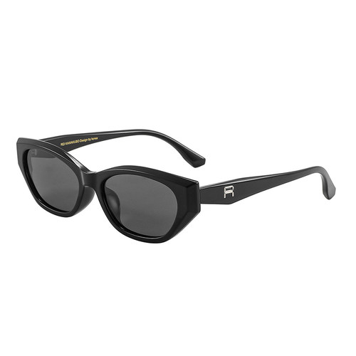 川久保玲偏光猫眼防UV太阳镜