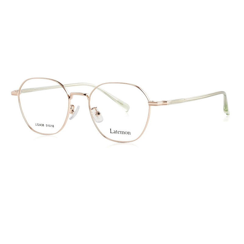 latemon浪特梦素颜黑框神器近视眼睛框镜架女圆脸眼镜框男52438