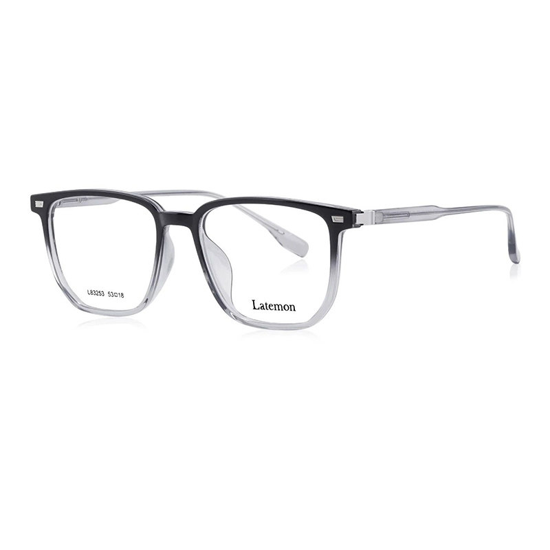latemon浪特梦素颜黑框神器近视眼睛框镜架女圆脸眼镜框男83253