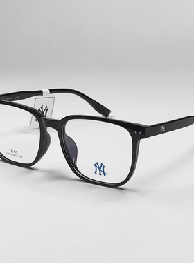 MLB眼镜框黑色大框男可配度数防蓝光女韩版素颜百搭潮镜架 NY8069