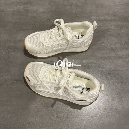 运动鞋女网面不闷脚原创小众