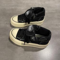 秋季小个子增高女鞋高街板鞋