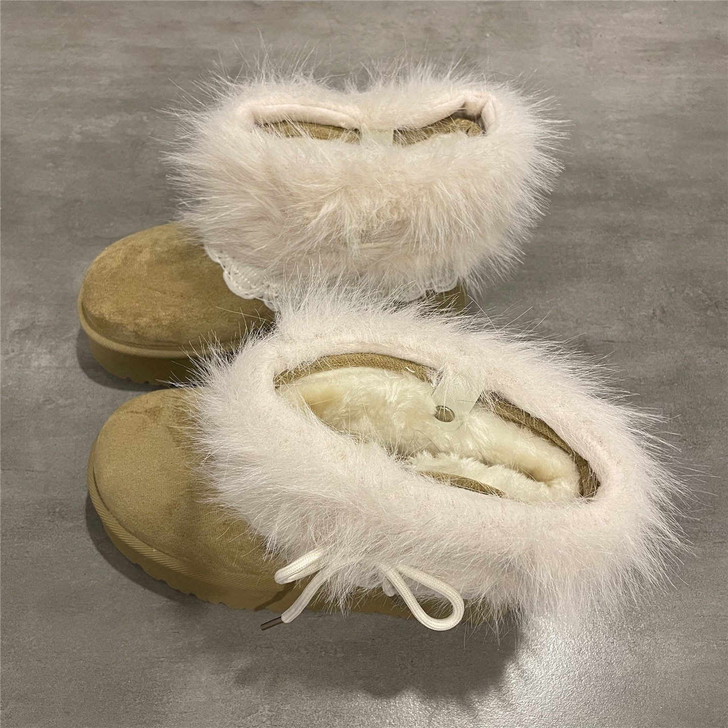 七七主人家毛绒时尚雪地靴女