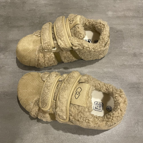 七七主人家毛绒复古鞋子女