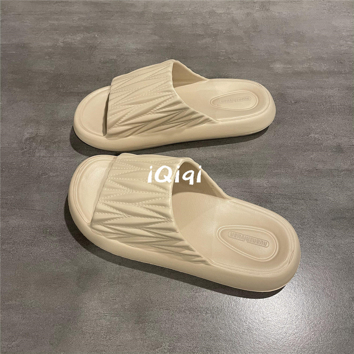 七七主人家 拖鞋女2025春夏季新款居家凉拖平底简约百搭学生ins风