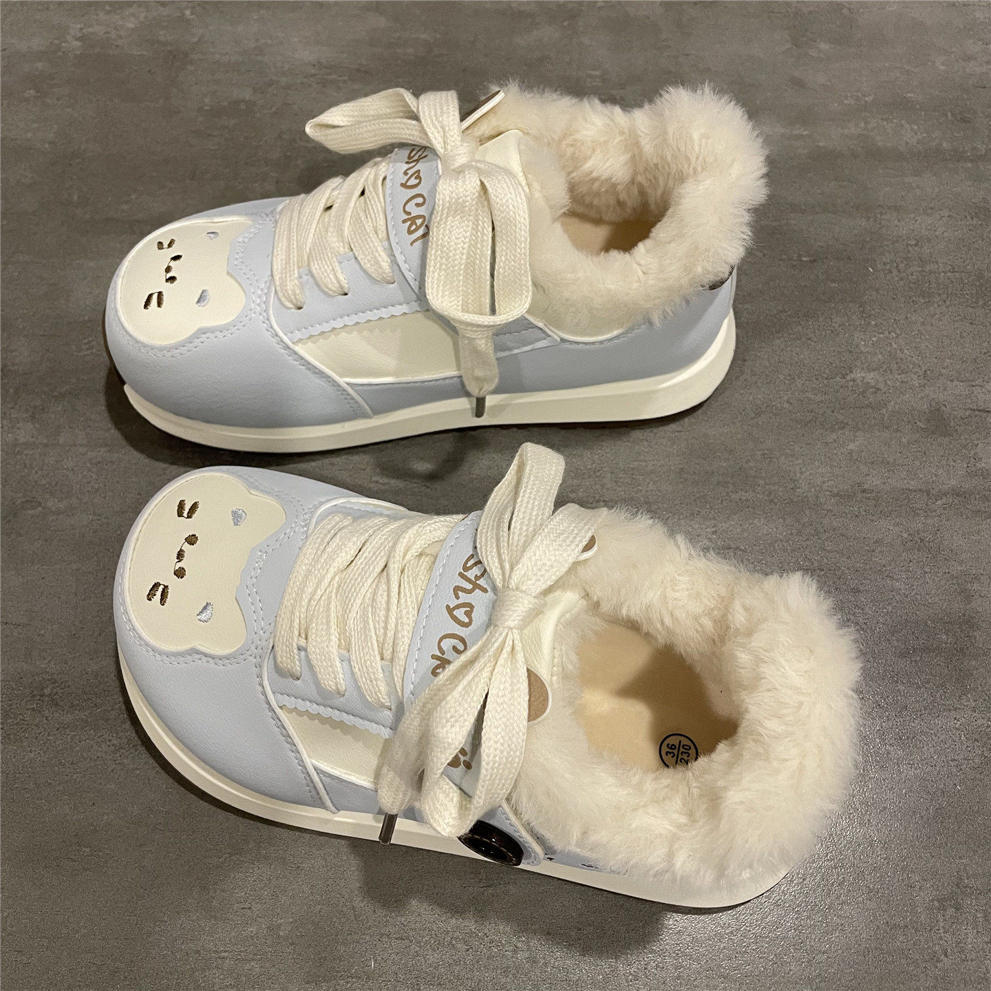 保暖休闲鞋子女可爱棉鞋女