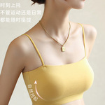 美背内衣女新款2022夏季爆款裹胸聚拢抹胸薄款吊带背心文胸一体式