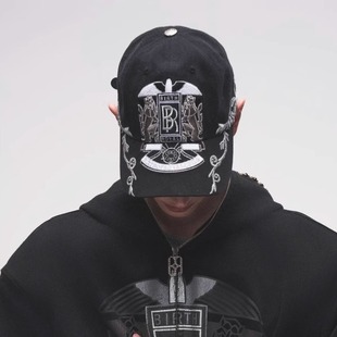 Birth Borc Child 双狮藤蔓刺绣棒球鸭舌帽 Royal 实体现货