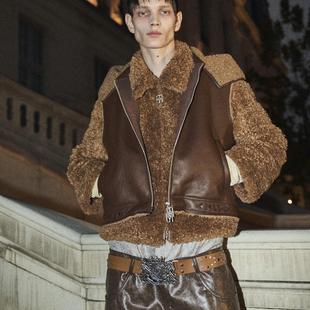 Birth BORC Child 圣光刺绣皮毛一体马甲 Royal 实体现货