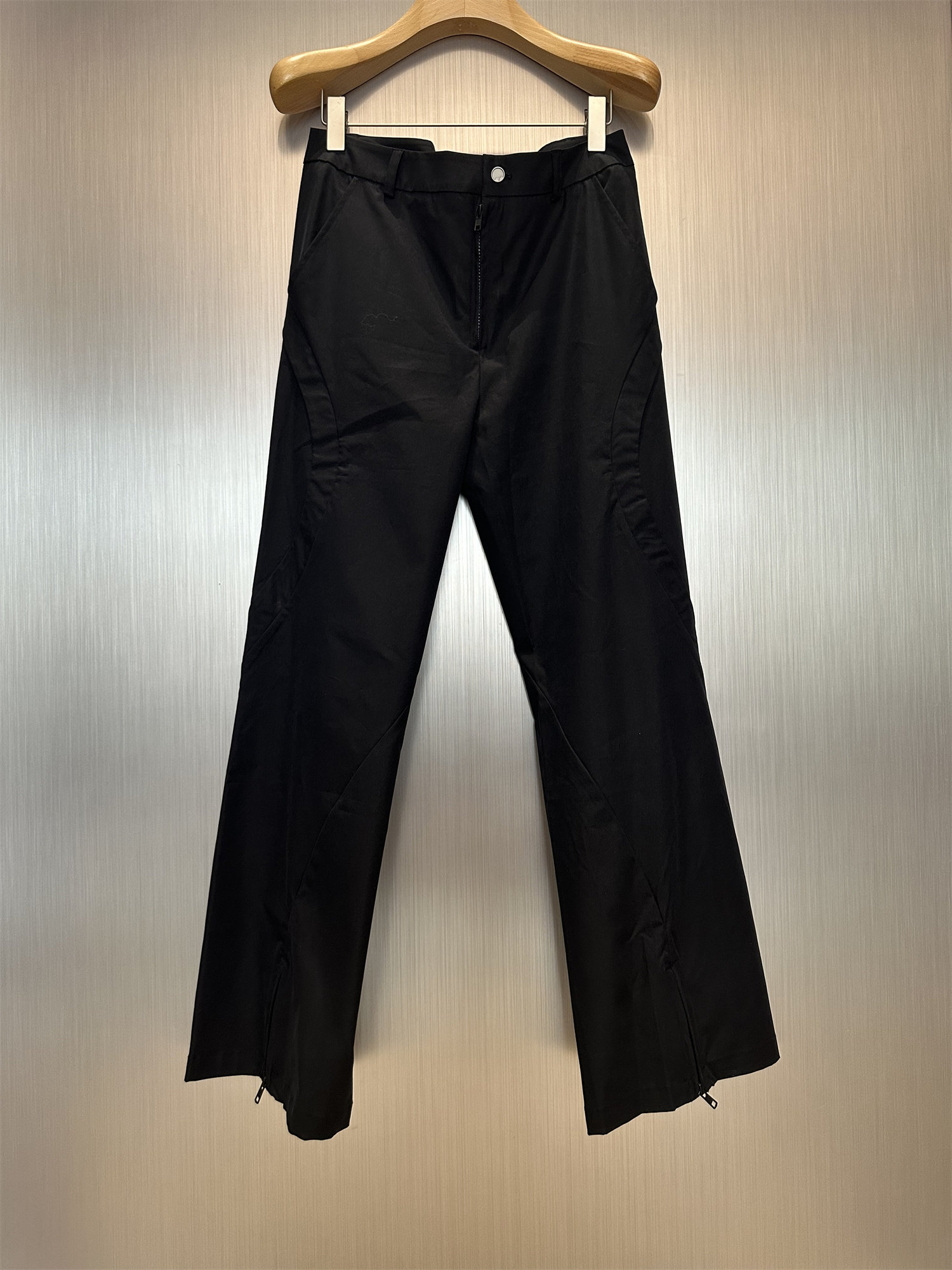 PANQ长裤休闲裤裤脚拉链