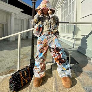 Royal Child Borc 实体现货 裤 圣依纳爵荣耀油画工装 2.0 Birth