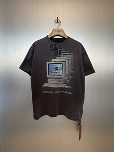 Royal Child Borc T恤 实体现货 Windows做旧水洗短袖 Birth