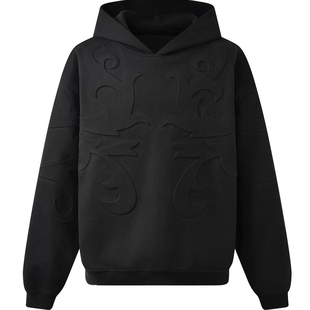 Birth Borc Child 立体雕花壁画浮雕卫衣 Royal 实体现货