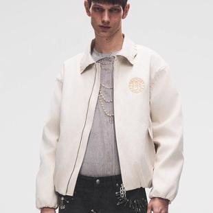 Birth Borc Child 麂皮激光航海图宫廷夹克 Royal 实体现货