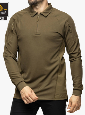 HELIKON赫利肯RANGE 战术长袖POLO衫户外透气速干耐磨训练服T恤