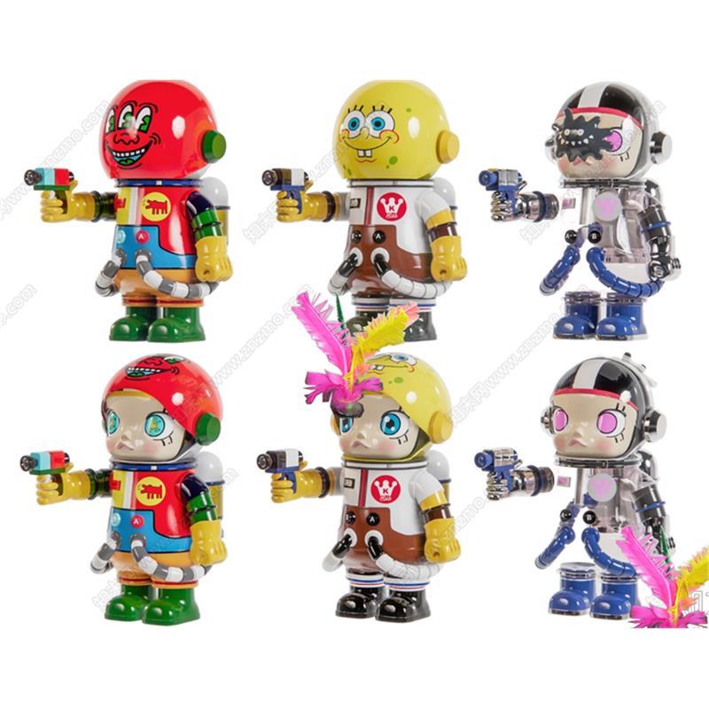 草图大师1979现代泡泡玛特潮玩公仔 宇航员 太空人 手办 SU模型