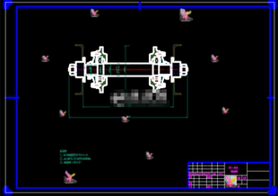 带式输送机传动滚筒的设计CAD图纸 装配图 侧面图零件图 示意图等