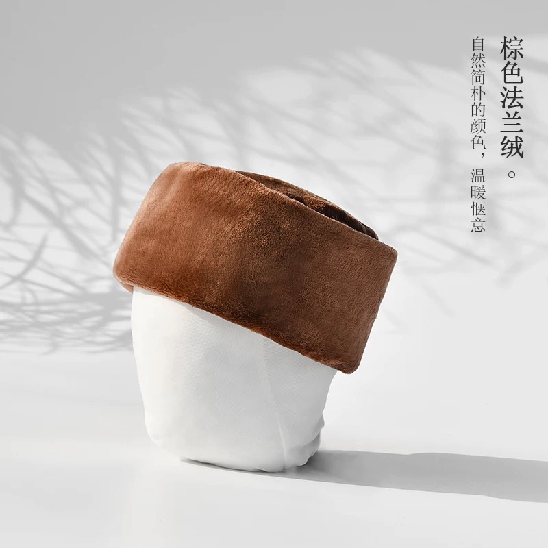 僧帽冬季保暖毛绒护头护耳