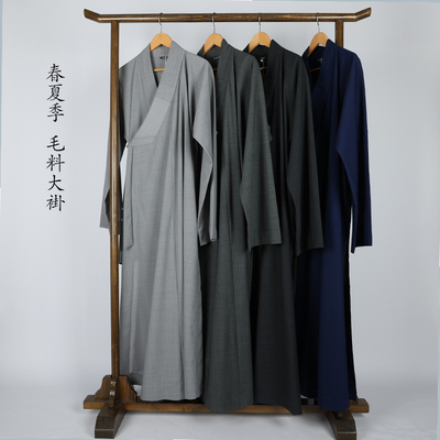 菩提僧服春夏季毛料大褂