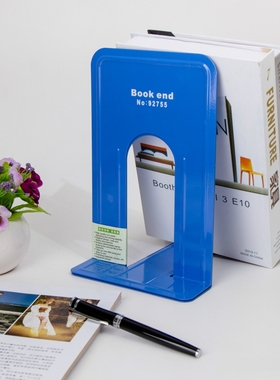 厂家直销大中小号 笔款 金属铁书立书挡桌面书立架公学校图书