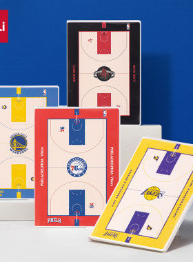 得力胶套本NBA正版联名16K