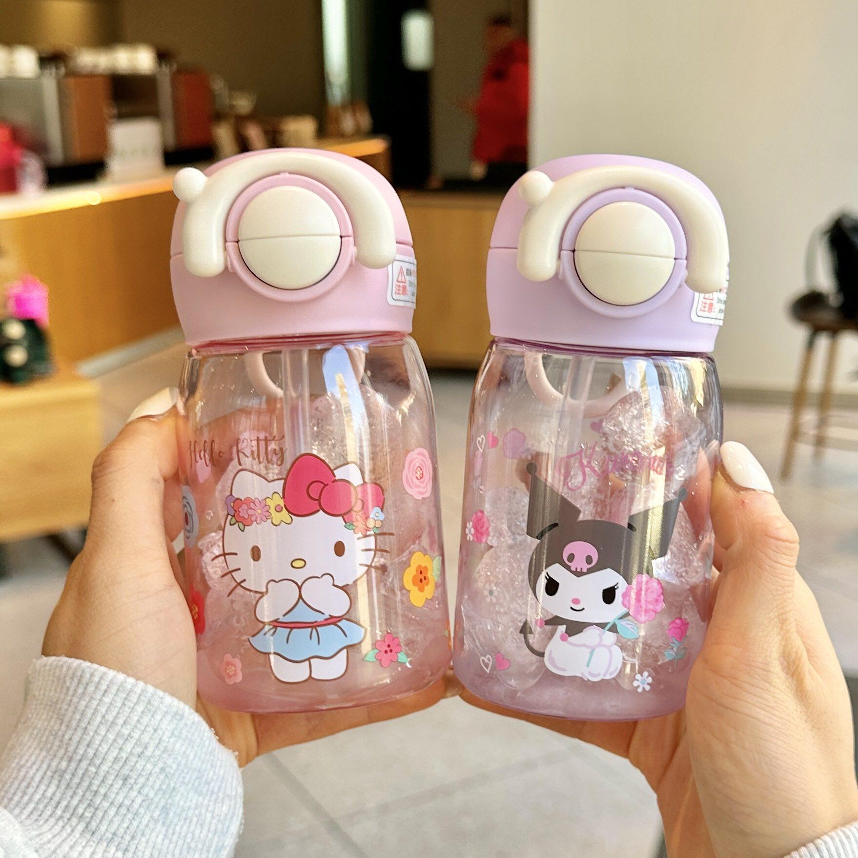 凯蒂猫水杯卡通小清新中式塑料