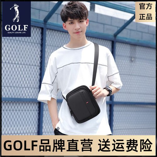 斜挎包休闲小背包GOLF单肩包时尚