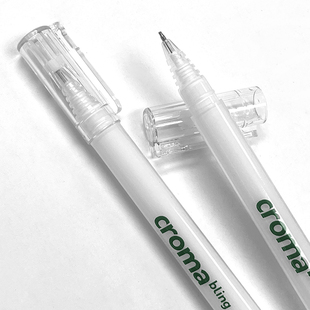 croma歌马高光笔动漫手绘漫画丙烯马克笔白色笔黑底高光画笔