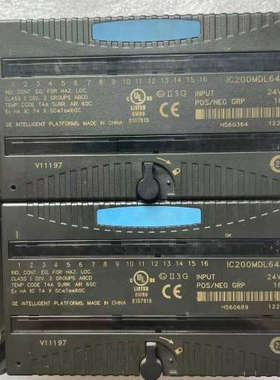 GE模块 IC200MDL640K，所示，共议价