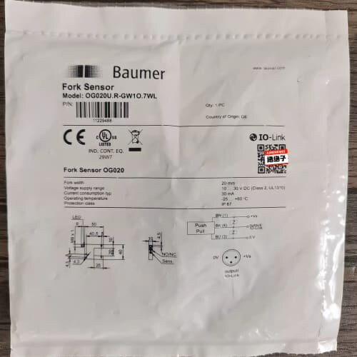 堡盟 OG020U.R-GW1O.7WL 槽型(议价)
