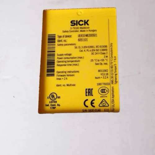 Sick UE410-MU300S01 西克安全控制模块议价