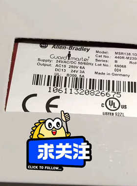 ab罗克韦尔MSR138.1DP    440R-M2308议价