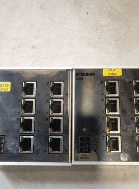 倍福BECKHOFF CU2008-0000工业交换机，8口议价