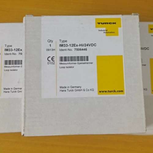 (议价)图尔克隔离转换器 IM33-12Ex-Hi24V