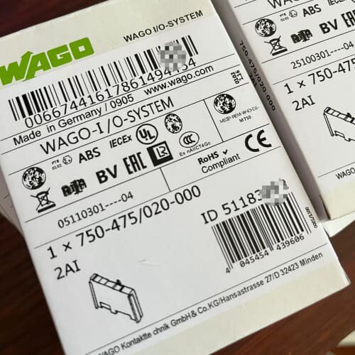 WAGO万可模块 750- 475020-000，(议价)
