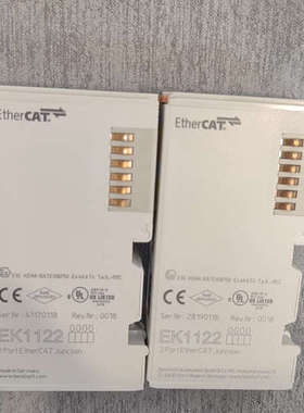 倍福EK1122 EtherCAT中继器模块，，议价