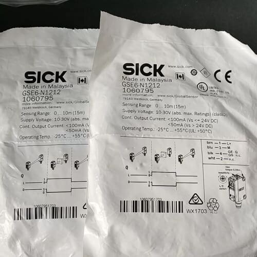 SICK传感器 GSE6-N1212货号1060795单(议价)