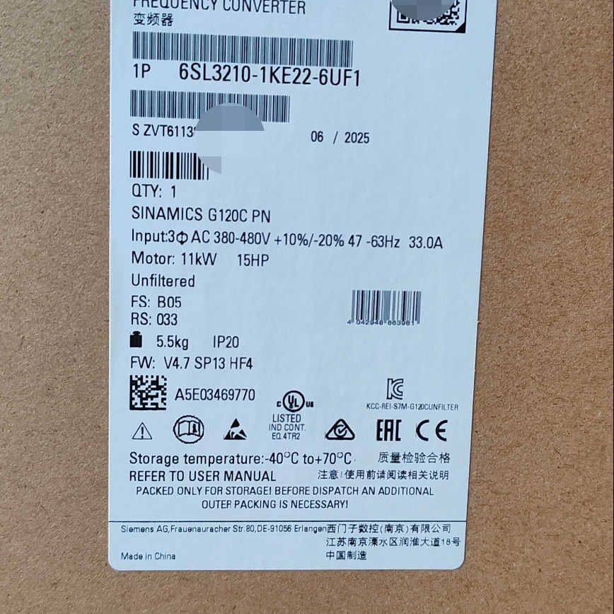 6SL3210-1KE22-6UF1  6SL32101K议价
