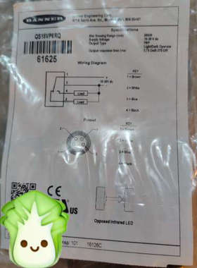 邦纳  QS18VP6RQ 61625 议价