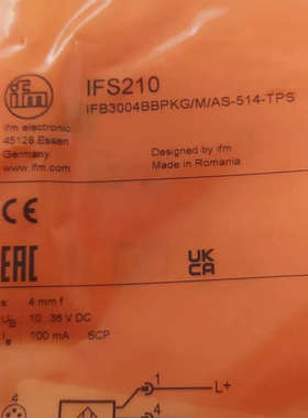 IFS210易福门接近开关议价