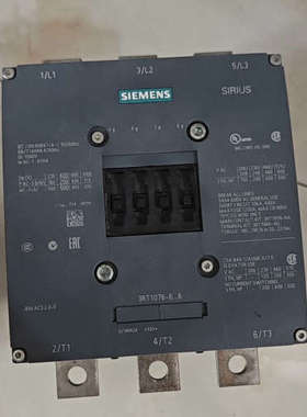 3RT1076-6AP36 接触器 黑色新款  全议价