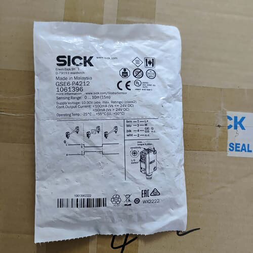SICK西克GSE6-P4212光电传感器，货号1061(议价)