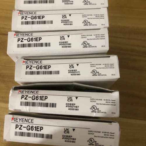 基恩士传感器 PZ-G61EP  ， 350议价