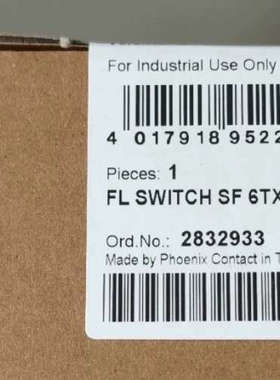 菲尼克斯交换机FL  SF+6TX2FX，议价