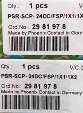 菲尼克斯继电器！PSR-SCP-24DCFSP1X1议价