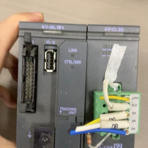 基恩士KEYENCE KV-ML16V+KV-CL20模块，(议价)